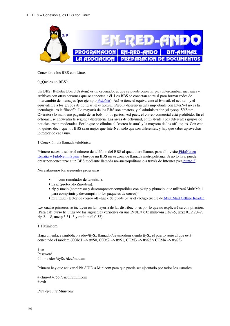 Imágen de pdf REDES - Conexión a los BBS con Linux