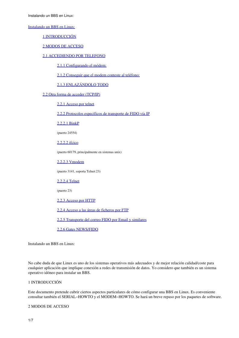 Imágen de pdf Instalando un BBS en Linux: