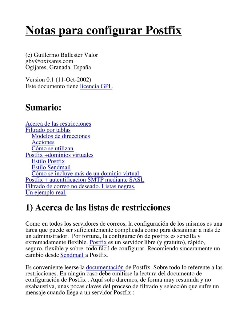 Imágen de pdf Notas para configurar Postfix