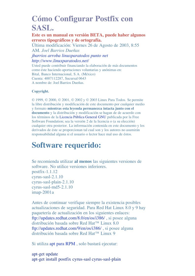 Imágen de pdf Cómo Configurar Postfix con SASL