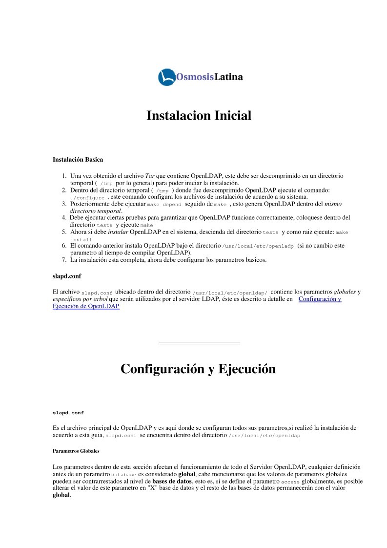 Imágen de pdf ldap - Instalacion Inicial