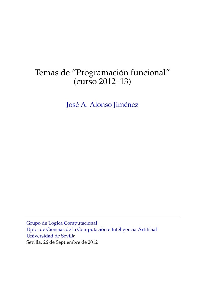 Imágen de pdf 2013 Temas de "Programación funcional" con Haskell