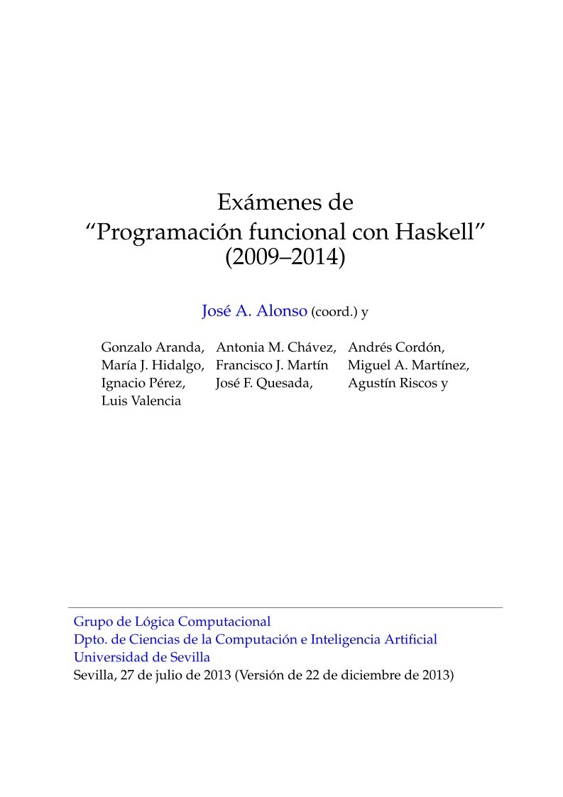 Imágen de pdf Exámenes de “Programación funcional con Haskell”
