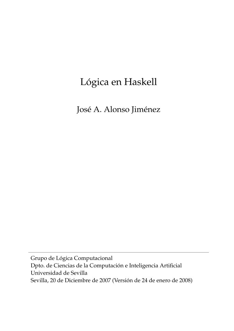 Imágen de pdf Logica en Haskell