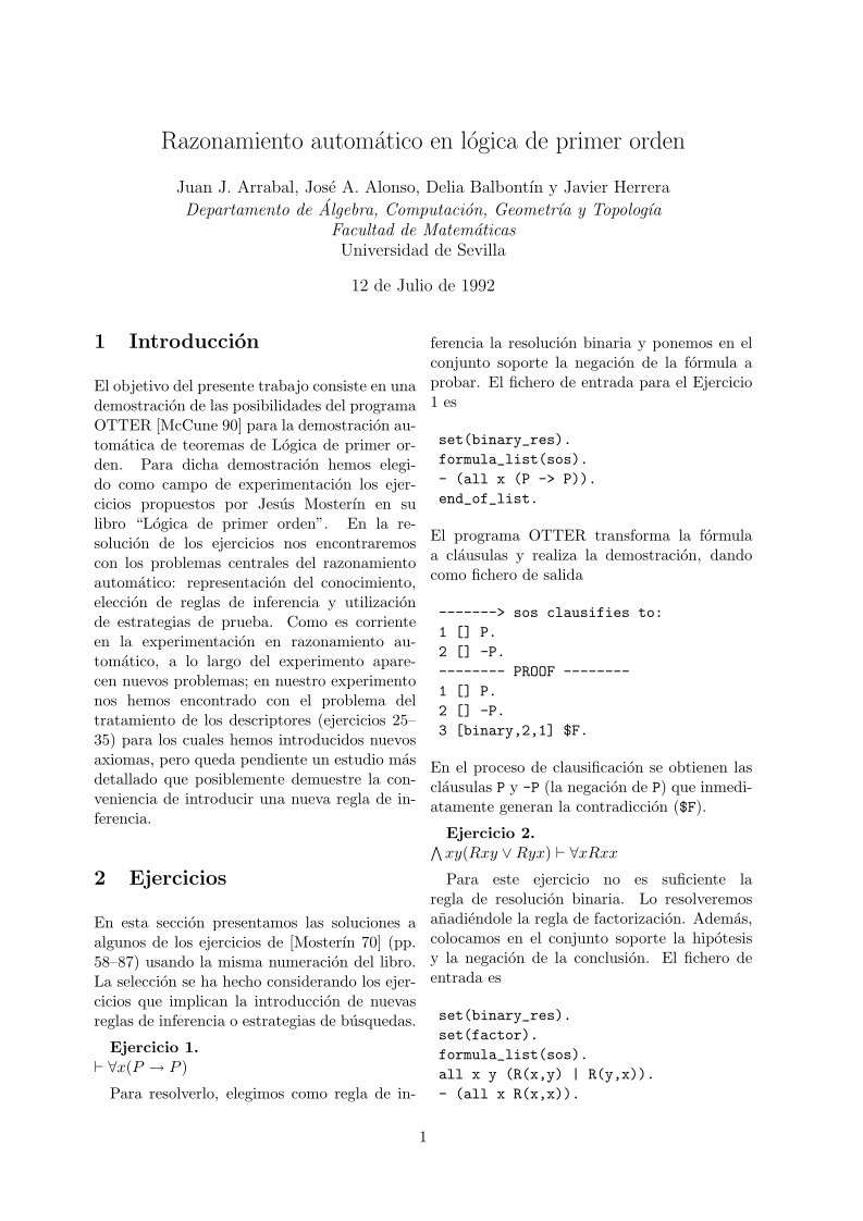 Imágen de pdf Razonamiento automático en lógica de primer orden