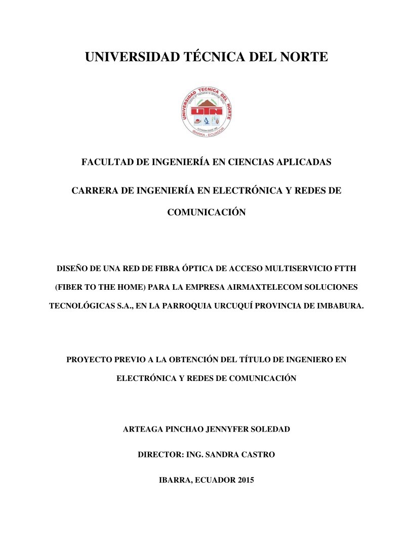 Imágen de pdf DISEÑO DE UNA RED DE FIBRA ÓPTICA DE ACCESO MULTISERVICIO FTTH (FIBER TO THE HOME)