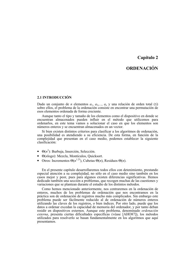 Imágen de pdf Capítulo 2 - ORDENACIÓN