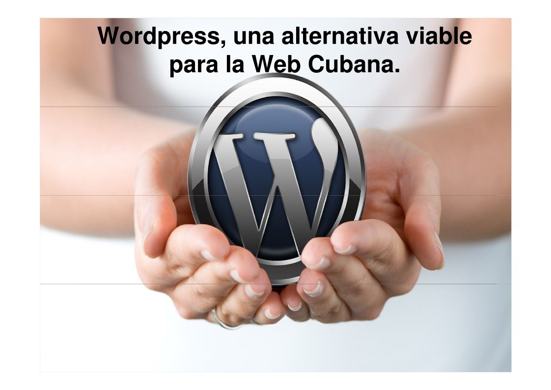 Imágen de pdf Wordpress una alternativa viable para la Web Cubana