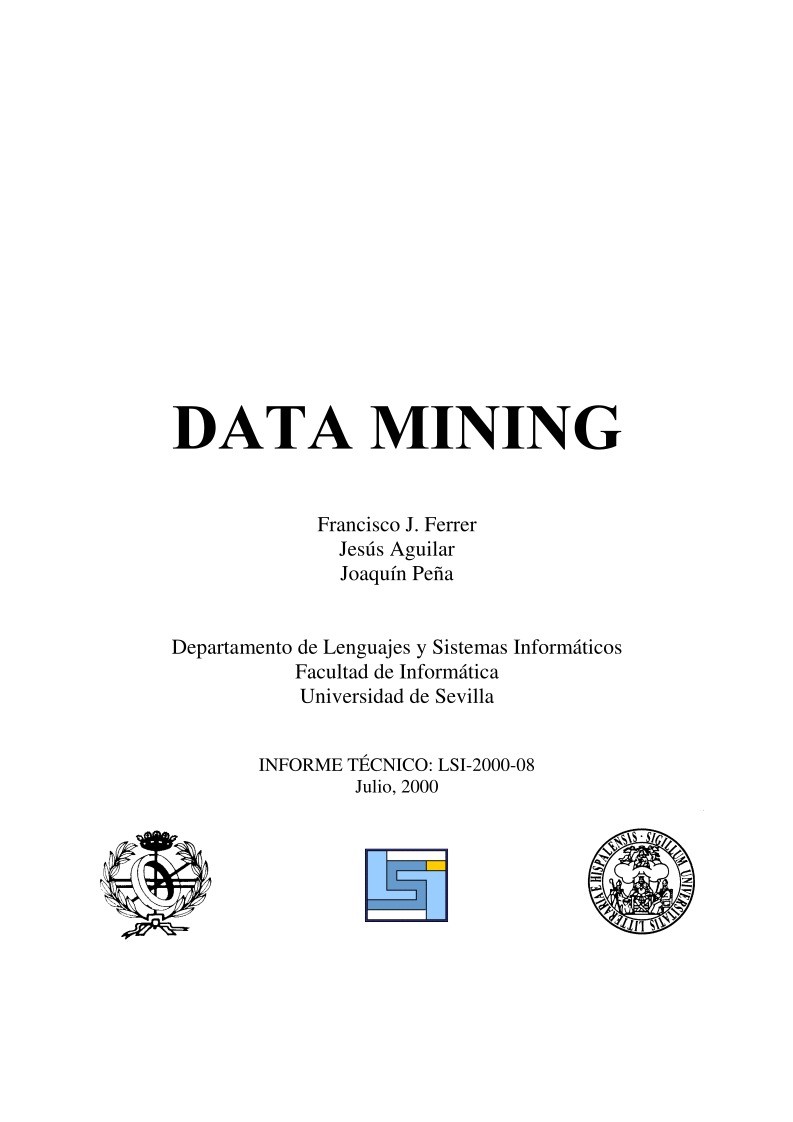 Imágen de pdf DATA MINING