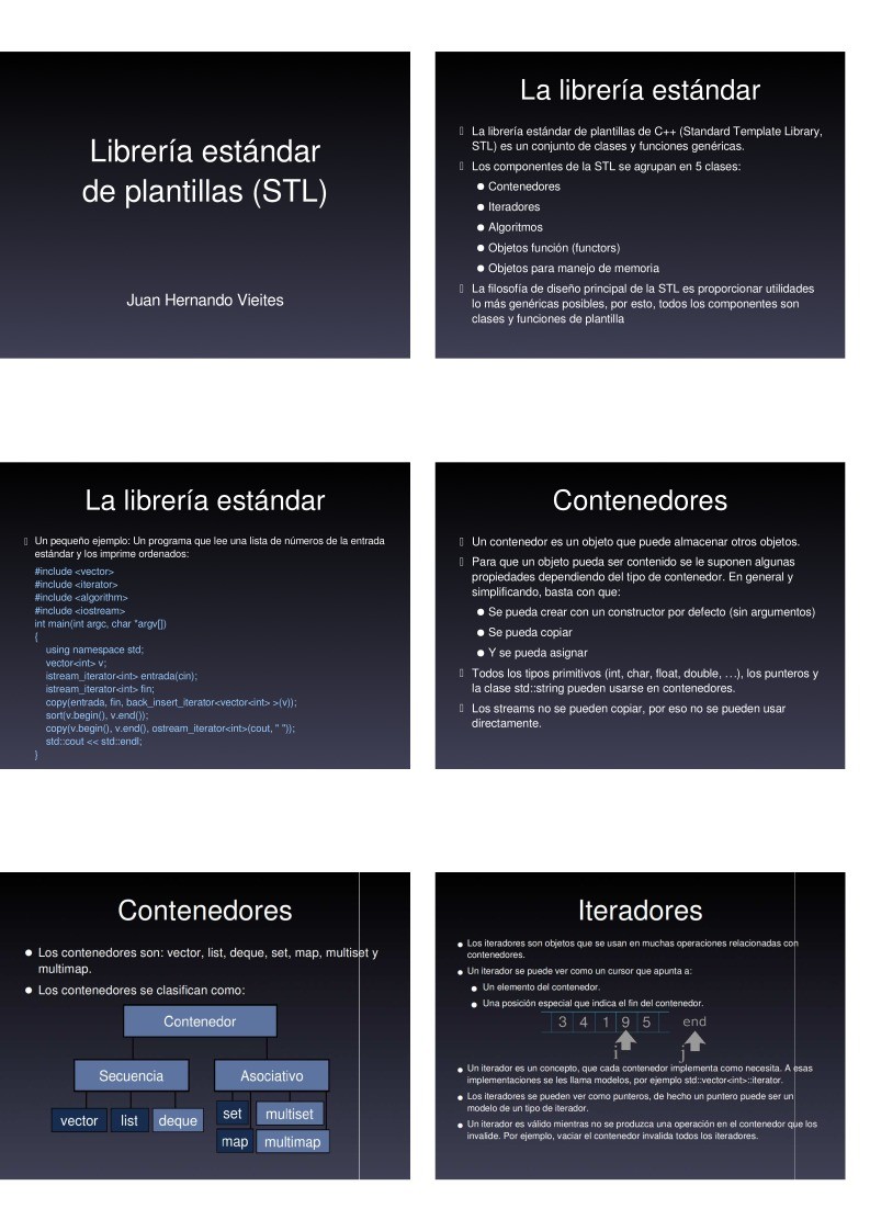 Imágen de pdf Librería estándar de plantillas (STL)