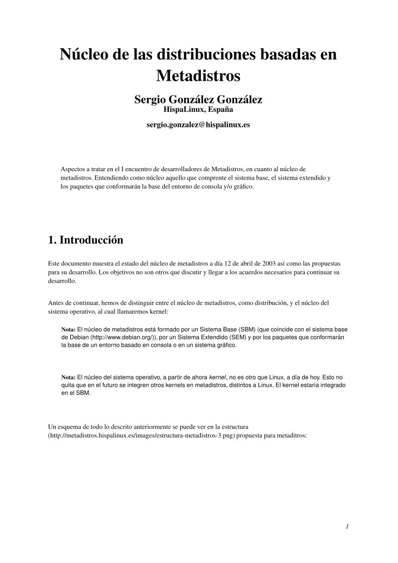 Imágen de pdf Núcleo de las distribuciones basadas en Metadistros