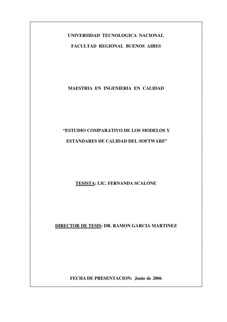 Imágen de pdf ESTUDIO COMPARATIVO DE LOS MODELOS Y ESTANDARES DE CALIDAD DEL SOFTWARE