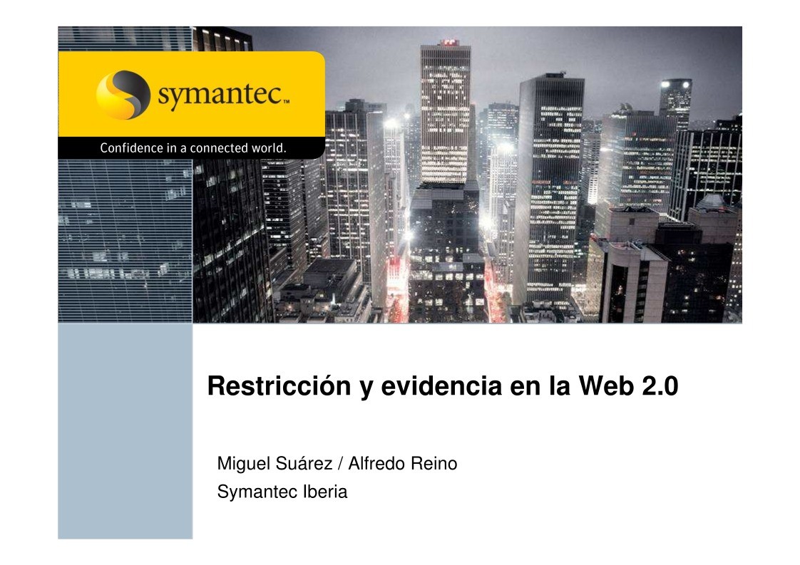 Imágen de pdf Restricción y evidencia Web 2.0