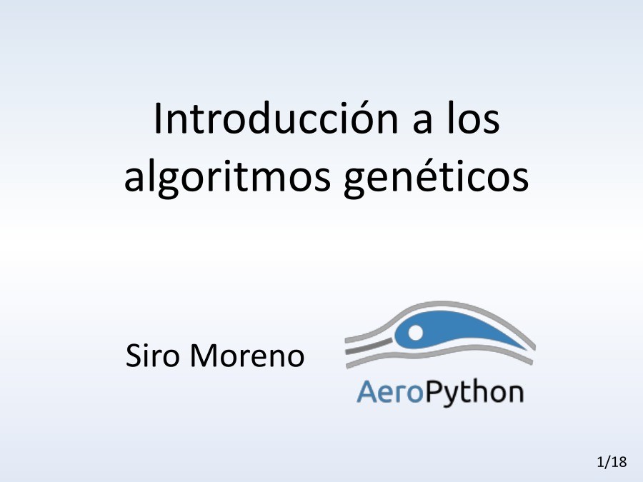 Imágen de pdf Introducción a los algoritmos genéticos