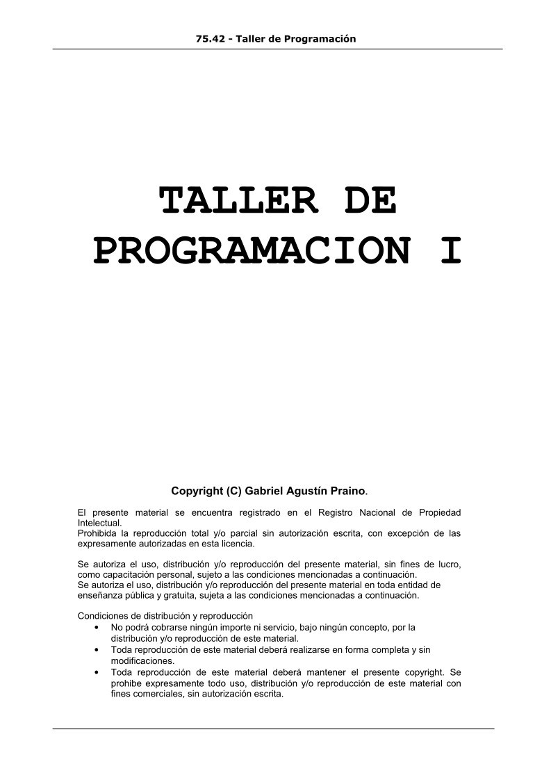 Imágen de pdf Taller de Programación I