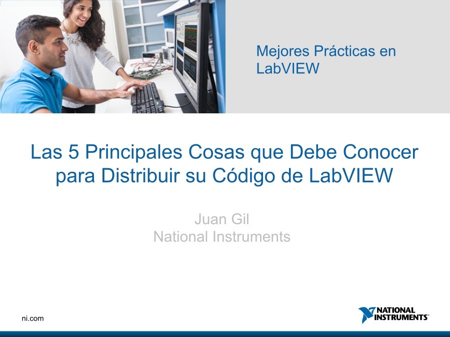 Imágen de pdf Las 5 Principales Cosas que Debe Conocer para Distribuir su Código de LabVIEW