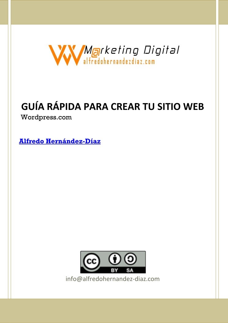 Imágen de pdf GUÍA RÁPIDA PARA CREAR TU SITIO WEB