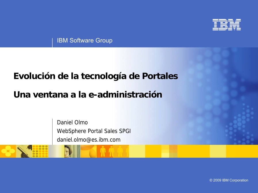 Imágen de pdf Evolución de la tecnología de Portales - Una ventana a la e-administración