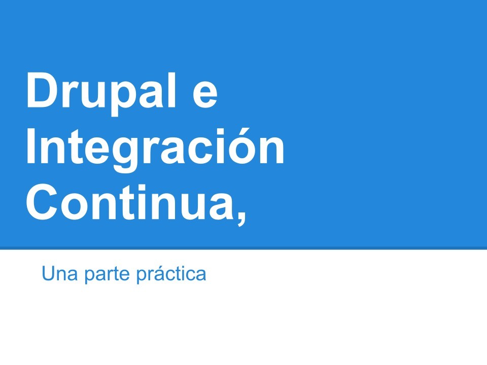 Imágen de pdf Drupal e integración continua