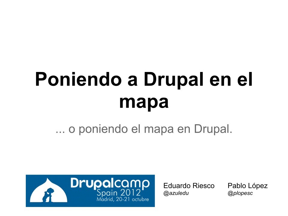 Imágen de pdf poniendo a drupal en el mapa