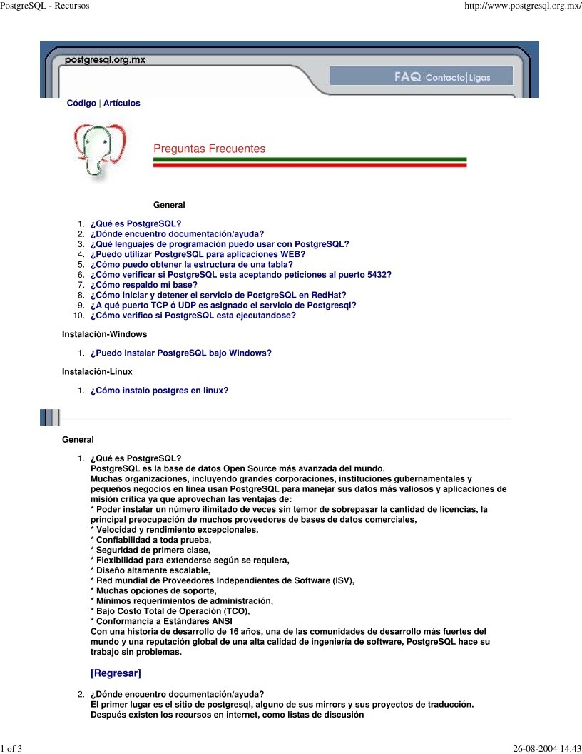 Imágen de pdf PostgreSQL - Preguntas Frecuentes