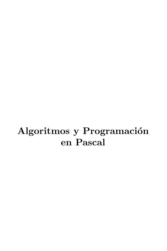 Imágen de pdf Algoritmos y Programación en Pascal