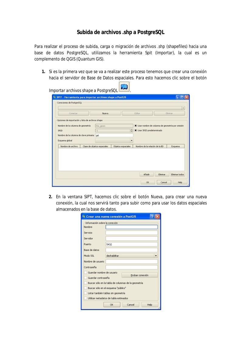 Imágen de pdf Subida de archivos .shp a PostgreSQL