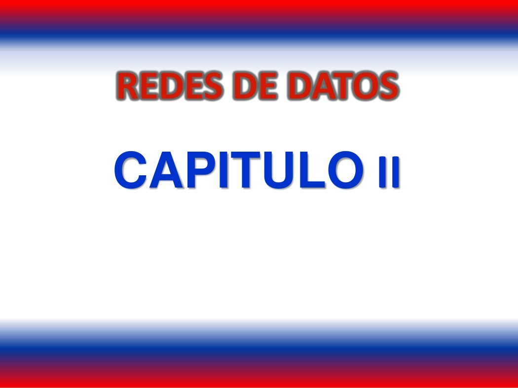 Imágen de pdf REDES DE DATOS - CAPITULO II