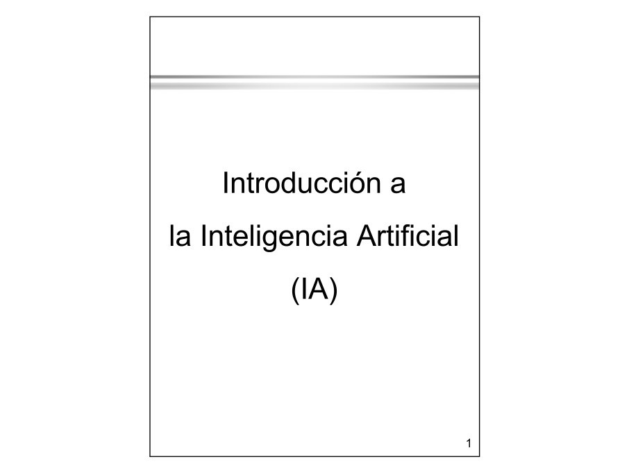 Imágen de pdf Introducción a la Inteligencia Artificial (IA)