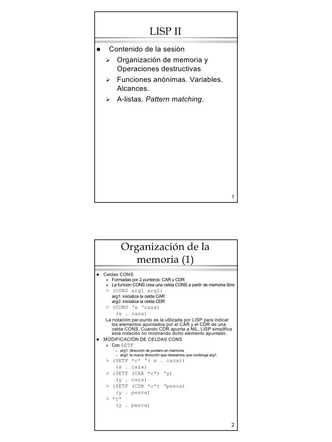 Imágen de pdf LISP II
