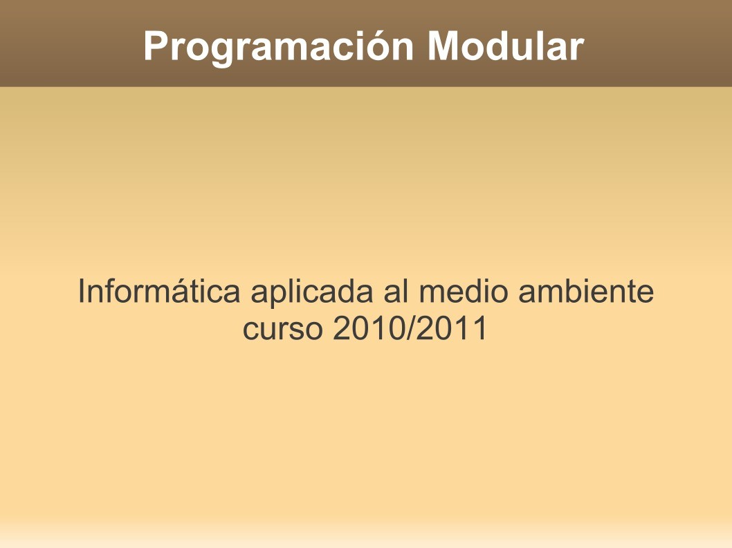 Imágen de pdf Programación Modular