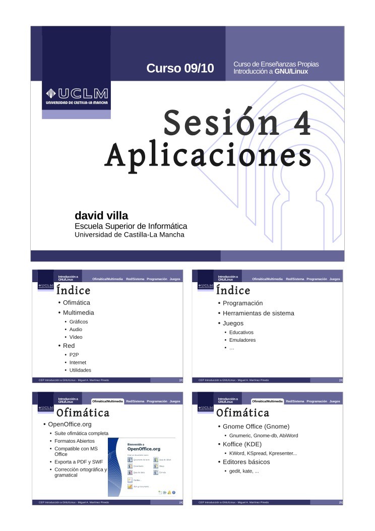 Imágen de pdf Sesión 4 - Aplicaciones