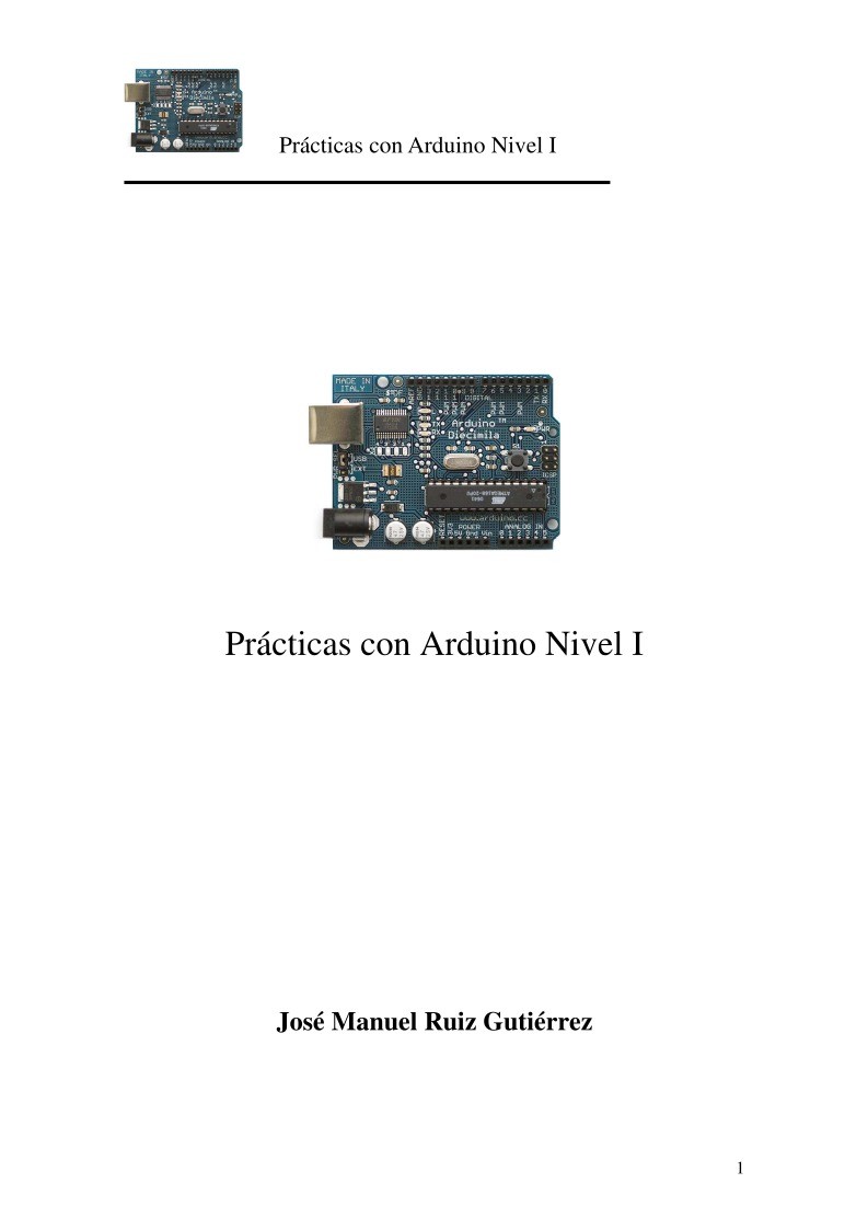 Imágen de pdf Practicas con Arduino Nivel I