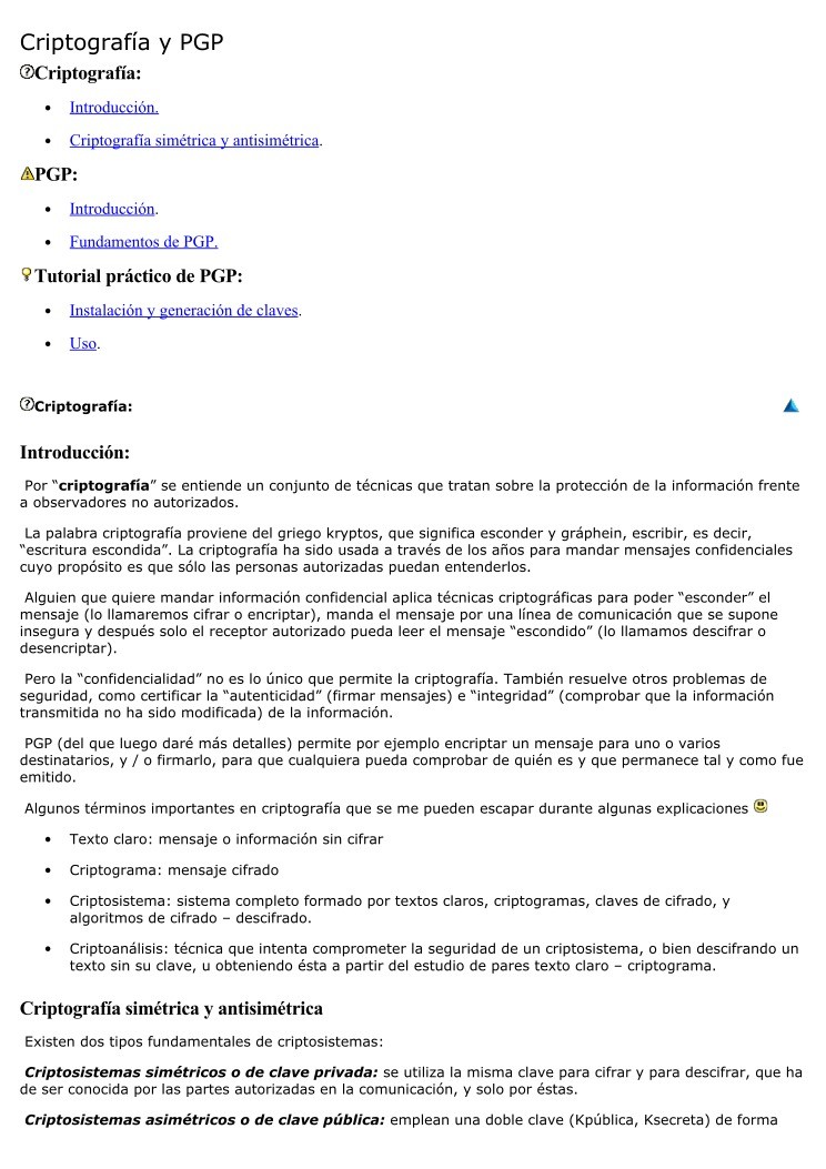 Imágen de pdf criptografía y PGP