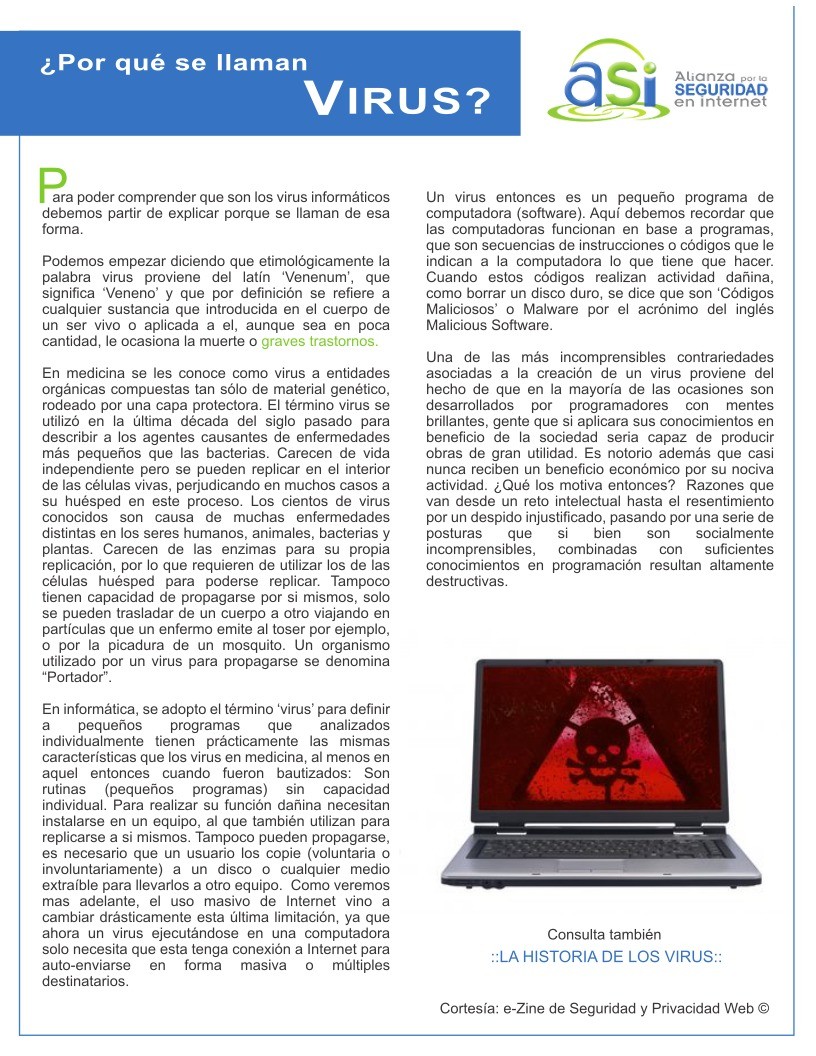 Imágen de pdf ¿Por qué se llaman VIRUS?