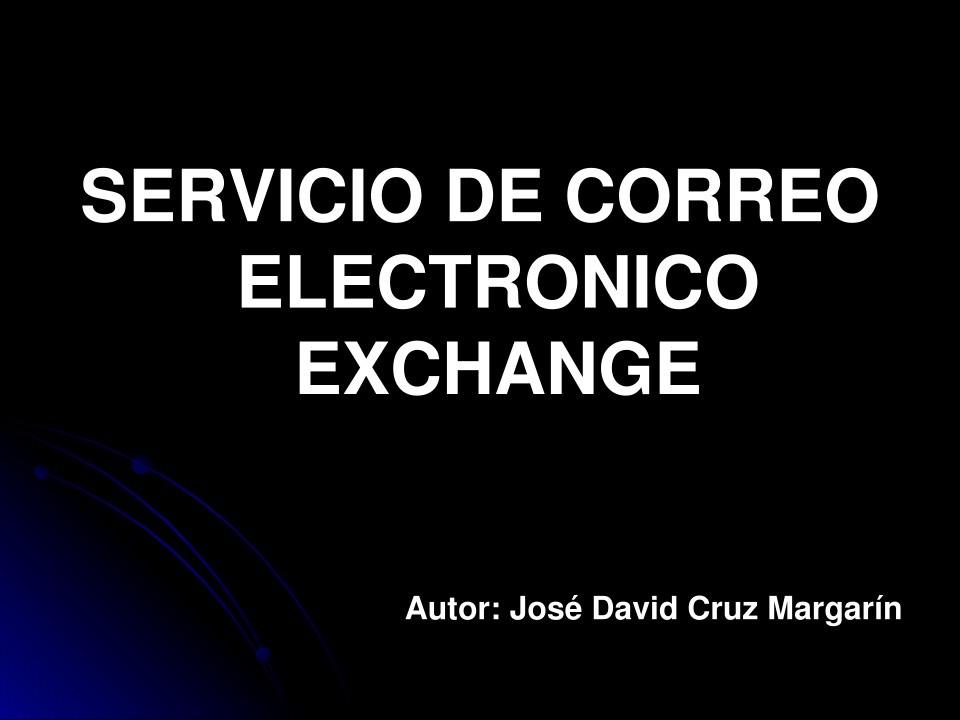 Imágen de pdf SERVICIO DE CORREO ELECTRÓNICO EXCHANGE