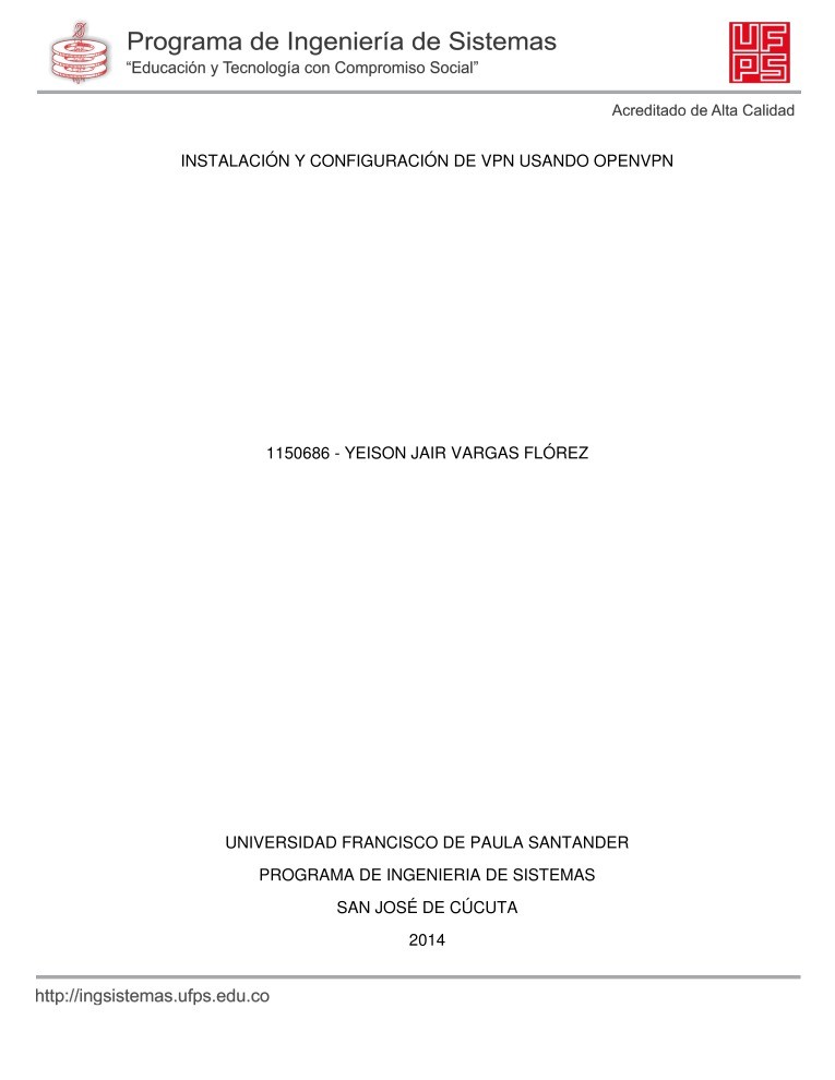 Imágen de pdf INSTALACIÓN Y CONFIGURACIÓN DE VPN USANDO OPENVPN