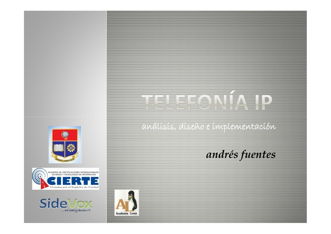 Imágen de pdf Telefonía IP - análisis, diseño e implementación