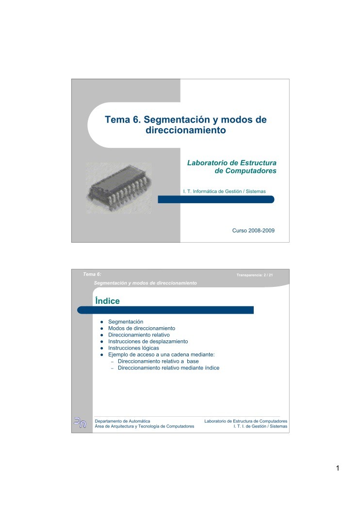 Imágen de pdf Tema 6. Segmentación y modos de direccionamiento