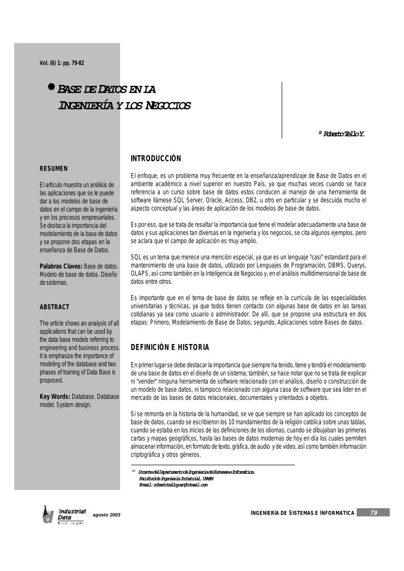 Pdf De Programacion Base De Datos En La Ingenieria Y Los Negocios