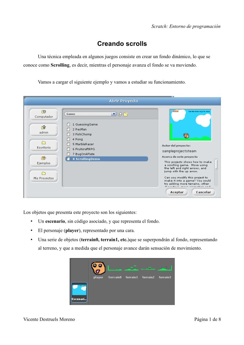 Imágen de pdf Scratch - creando scrolls