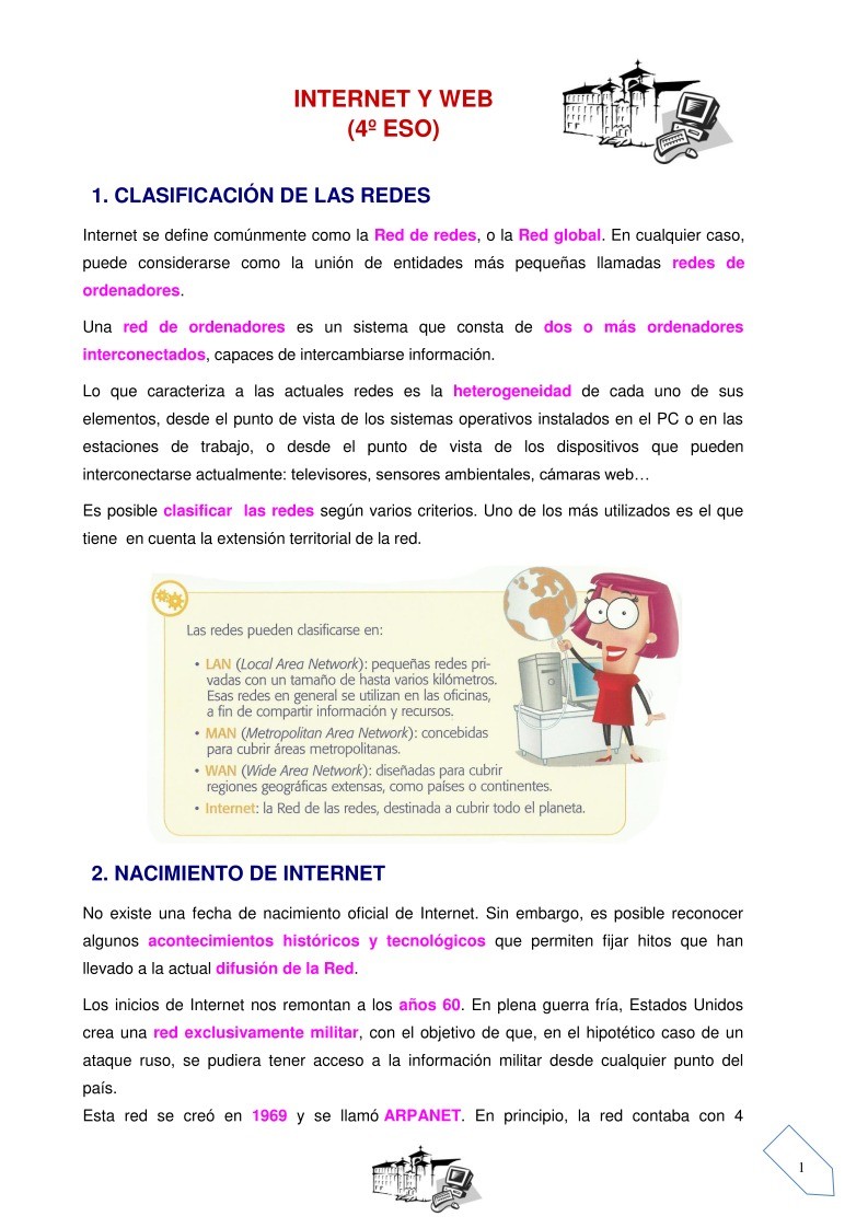 Imágen de pdf INTERNET Y WEB (4º ESO)