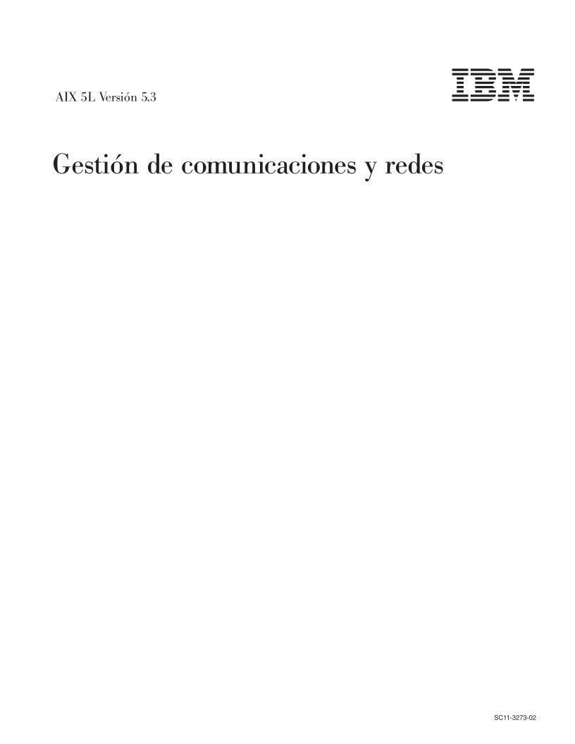 Imágen de pdf AIX 5L Versión 5.3: Gestión de comunicaciones y redes