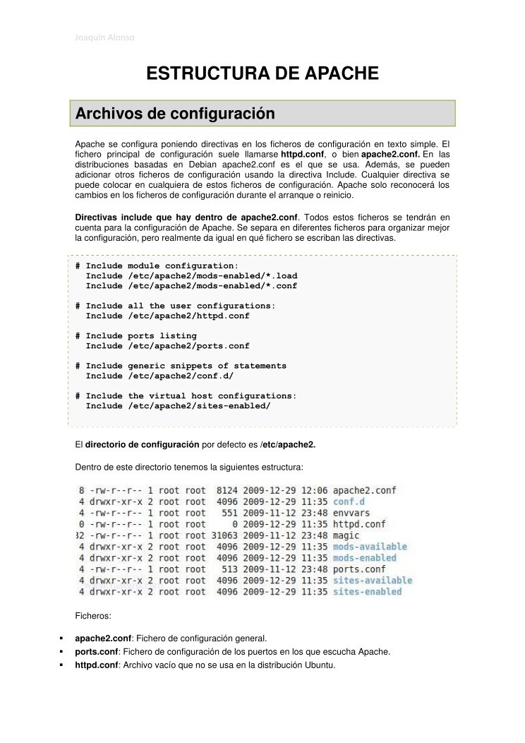 Imágen de pdf Apache2 Estructura