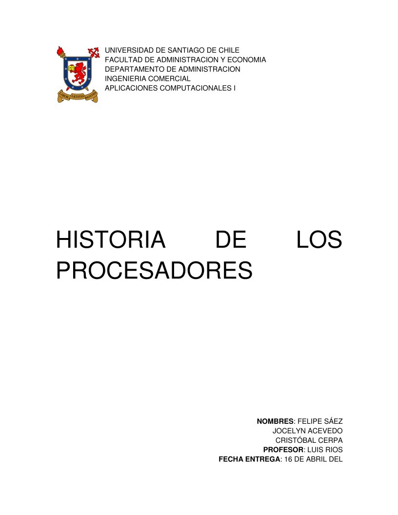 Imágen de pdf La historia de los microprocesadores