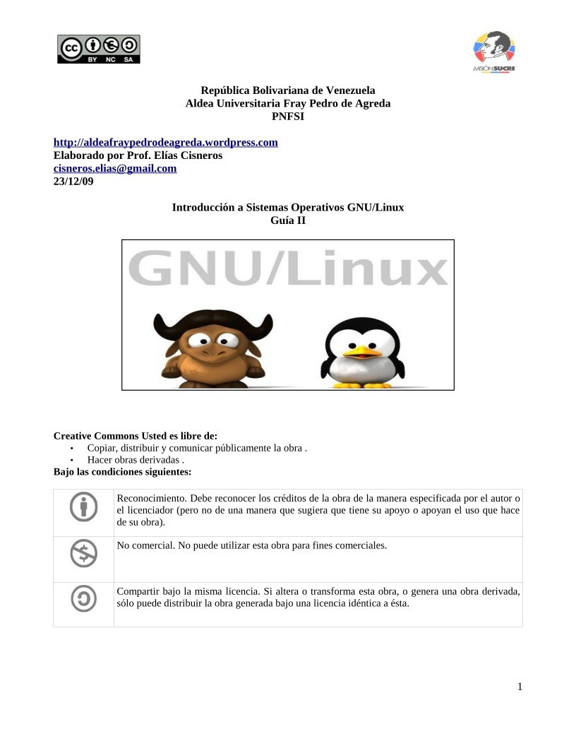 Imágen de pdf Introducción a Sistemas Operativos GNU/Linux - Guía II