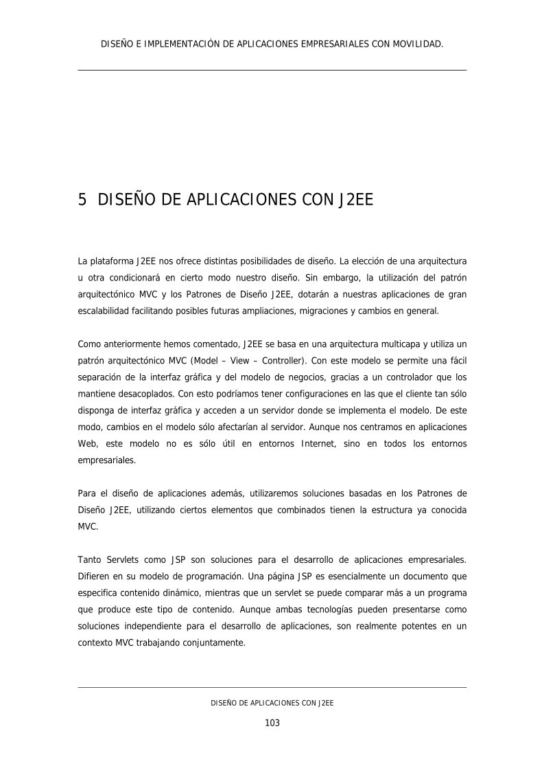 Imágen de pdf 5 DISEÑO DE APLICACIONES CON J2EE