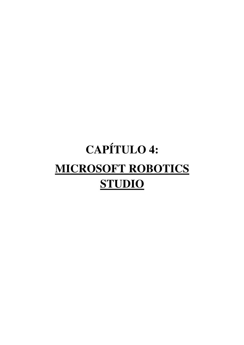 Imágen de pdf CAPTULO 4 (MICROSOFT ROBOTICS STUDIO)