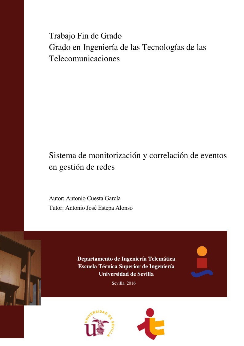 Imágen de pdf Sistema de monitorización y correlación de eventos en gestión de redes