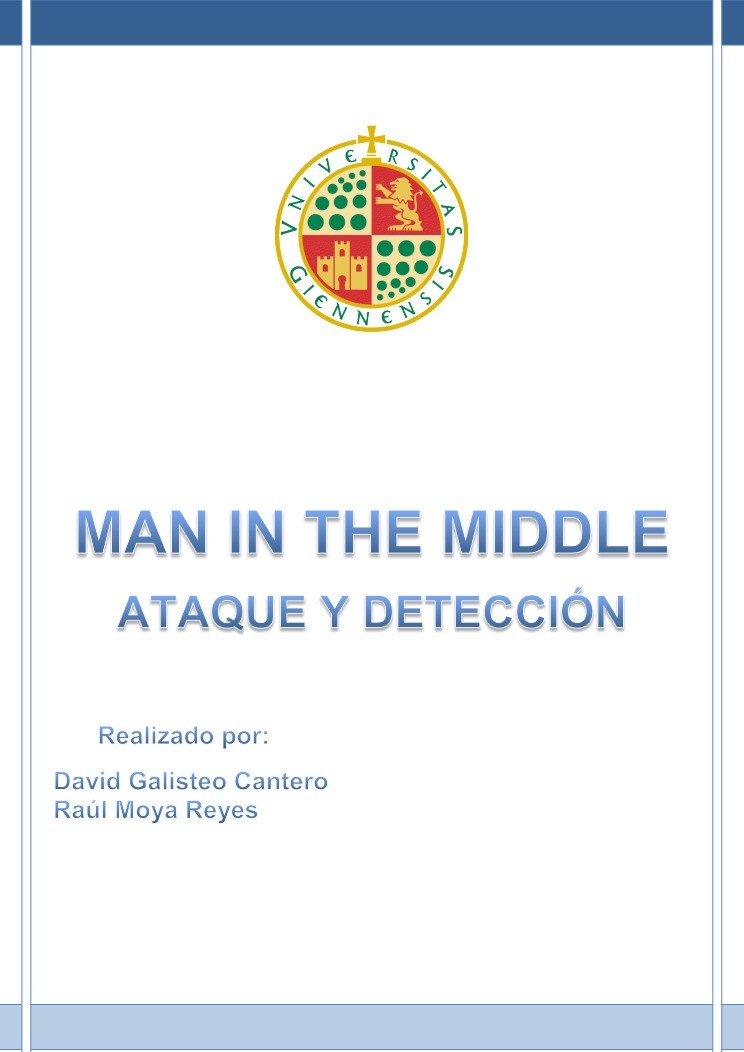 Imágen de pdf Man in the middle - Ataque y Detección
